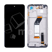 Дисплей для Xiaomi Redmi 10 (21061119DG/21061119AG) модуль с рамкой Черный - OR