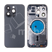 Корпус для iPhone 14 Pro (A2891) (1 Sim) Черный - Премиум