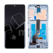 Дисплей для Samsung Galaxy S20+ (G985F) модуль с рамкой Синий - (OLED) (Full Size)
