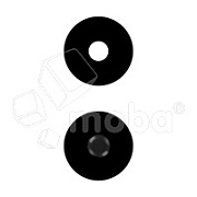 Стекло камеры для Tecno Spark Go 2 (KM4) (комплект 2 шт.) Черный