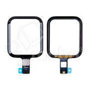 Стекло для переклейки Apple Watch 5/SE/SE 2022/SE 2023 (40 мм) в сборе с тачскрином и OCA пленкой Черный - OR (Mitsubishi)