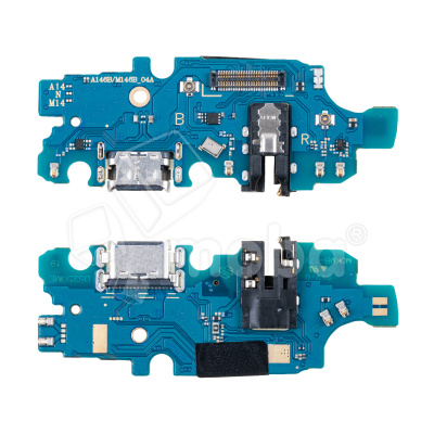 Шлейф для Samsung Galaxy M14 5G (M146B) плата системный разъем/разъем гарнитуры/микрофон