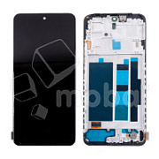 Дисплей для Xiaomi Redmi Note 12 4G (23021RAA2Y) модуль с рамкой Черный - (In-Cell) - Премиум