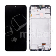 Дисплей для Samsung Galaxy A15 4G/5G (A155F/A156B) модуль с рамкой Черный - Сервисный Оригинал