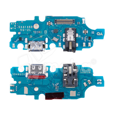 Шлейф для Samsung Galaxy A14 5G (A146B) плата системный разъем/разъем гарнитуры/микрофон