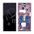 Дисплей для Samsung Galaxy S22 Ultra (S908B/S9080) модуль с рамкой Бордовый - (OLED)